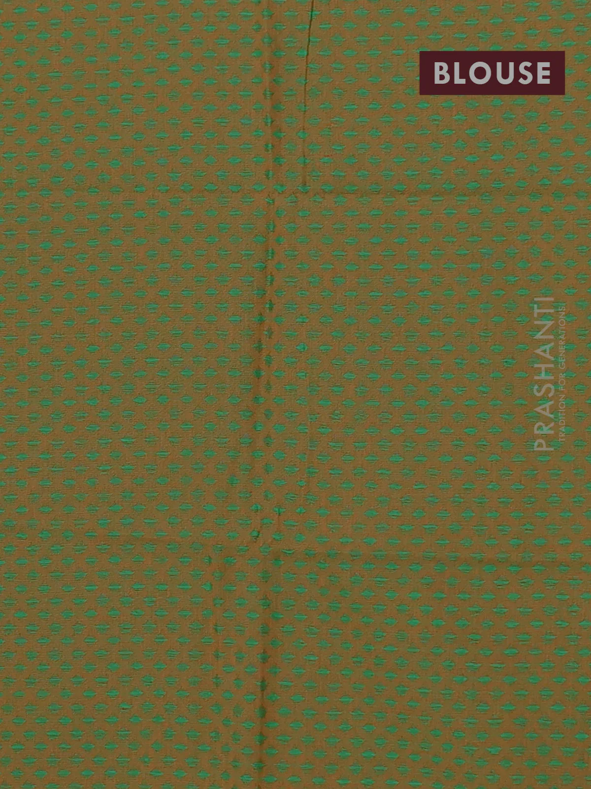 Chettinad cotton saree dual shade of greenish maroon and green with thread woven buttas and thread woven border - Image 4