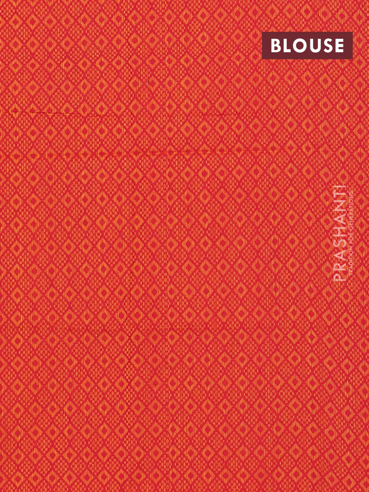 Chettinad cotton saree dual shade of purple and red with thread woven buttas and temple zari woven border - Image 4