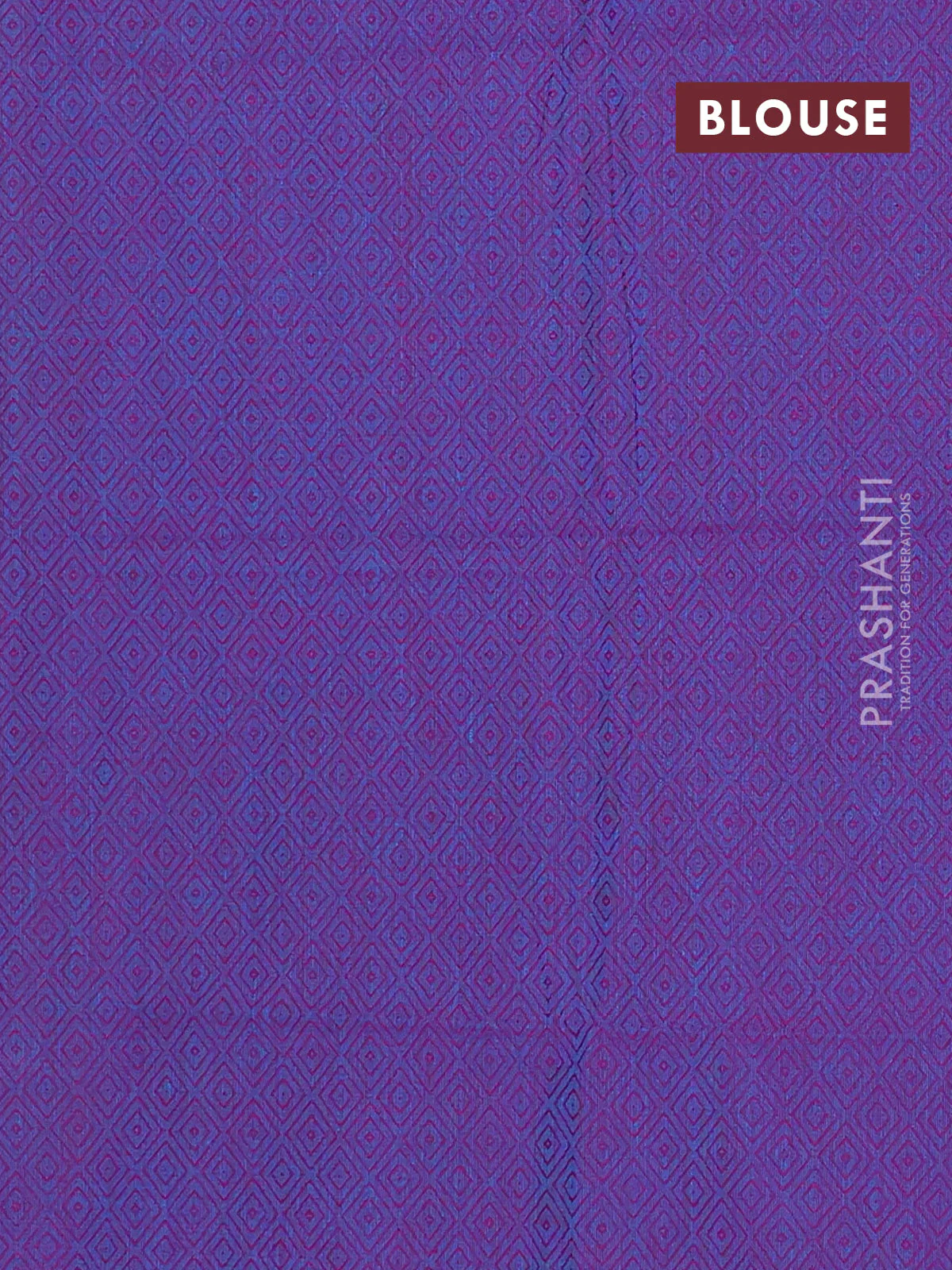 Chettinad cotton saree dual shade of teal green and purple with plain body and zari woven border - Image 4