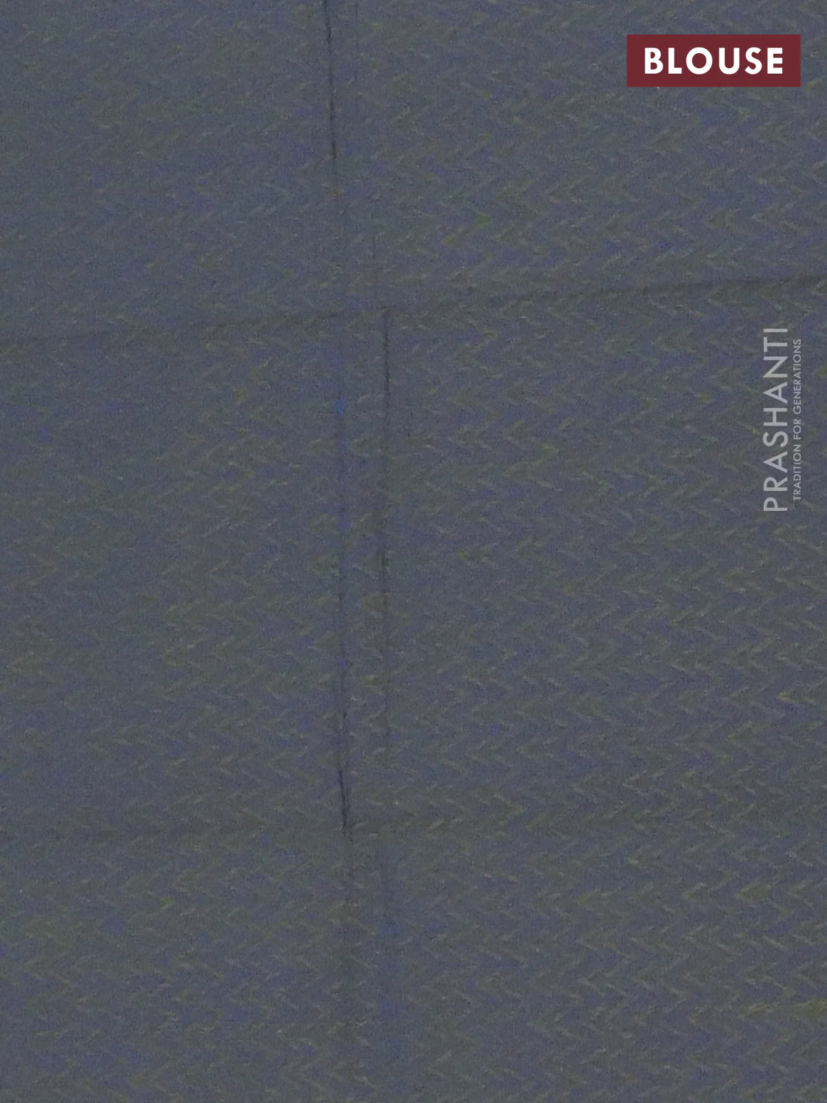 Chettinad cotton saree light green and blue with plain body and thread & zari woven border - Image 4