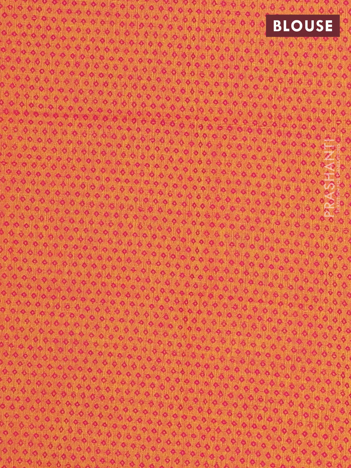 Chettinad cotton saree magenta pink and mustard yellow with plain body and thread woven border - Image 4