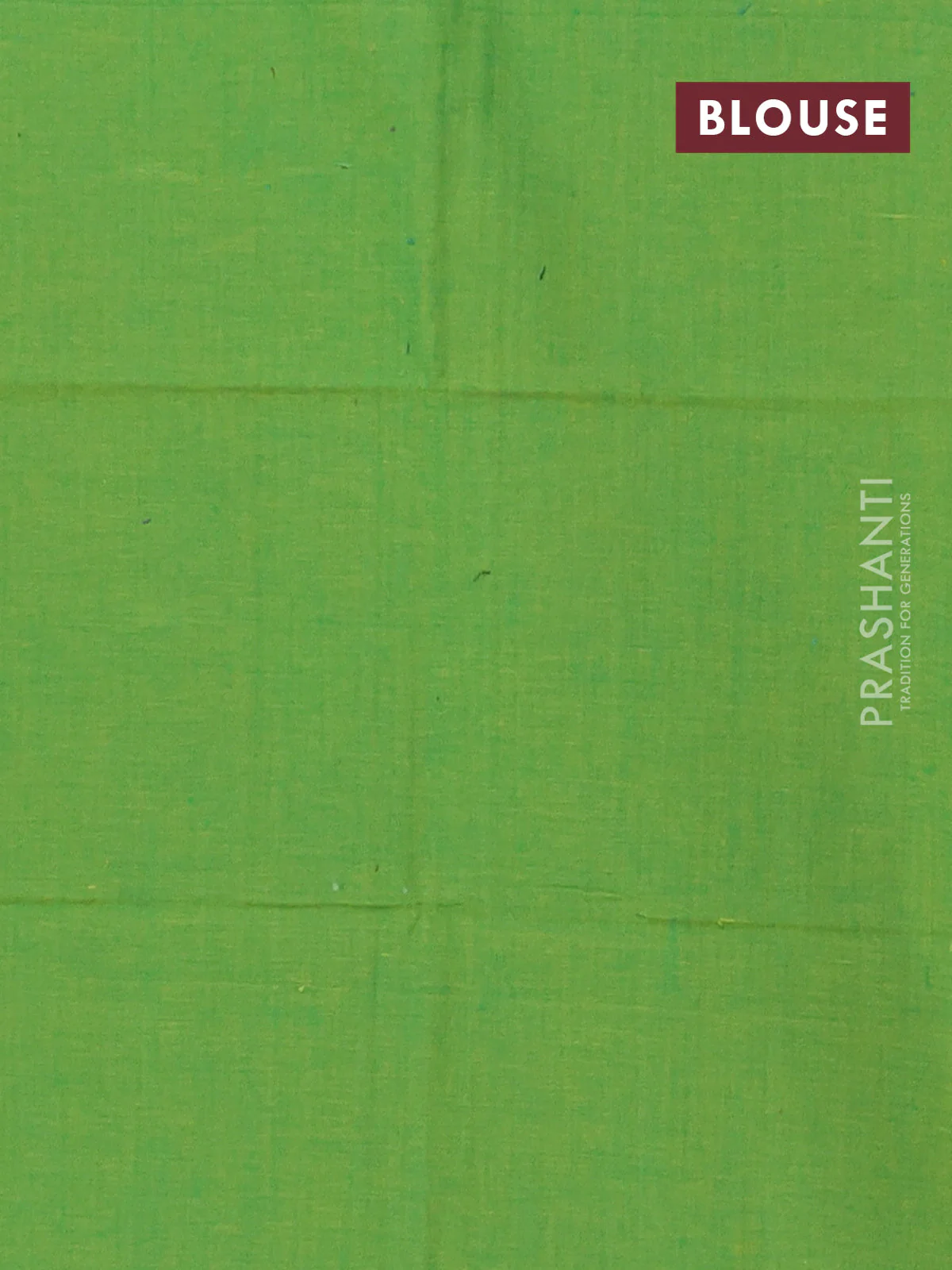 Chettinad cotton saree mustard yellow and green with allover small checked pattern and zari woven border - Image 4