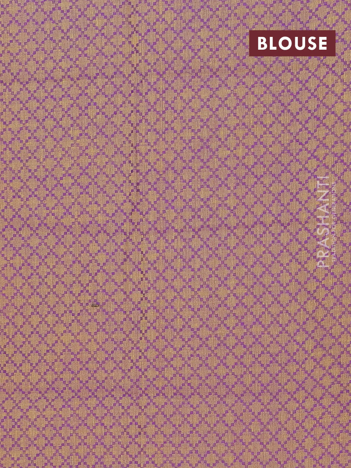 Chettinad cotton saree mustard yellow and violet with plain body and temple design zari woven border - Image 4