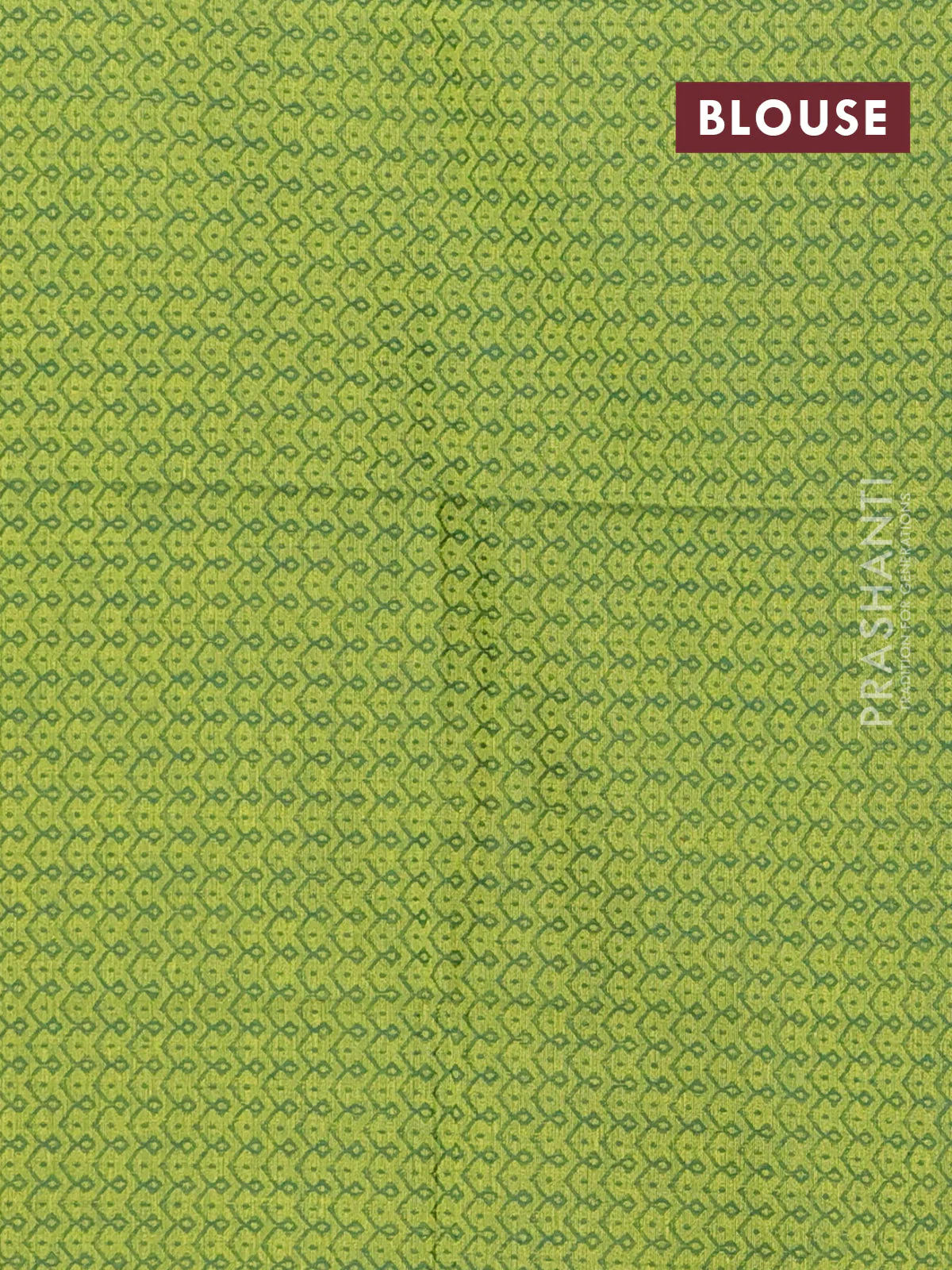 Chettinad cotton saree olive green and light green with plain body and temple design rettapet thread woven border - Image 4