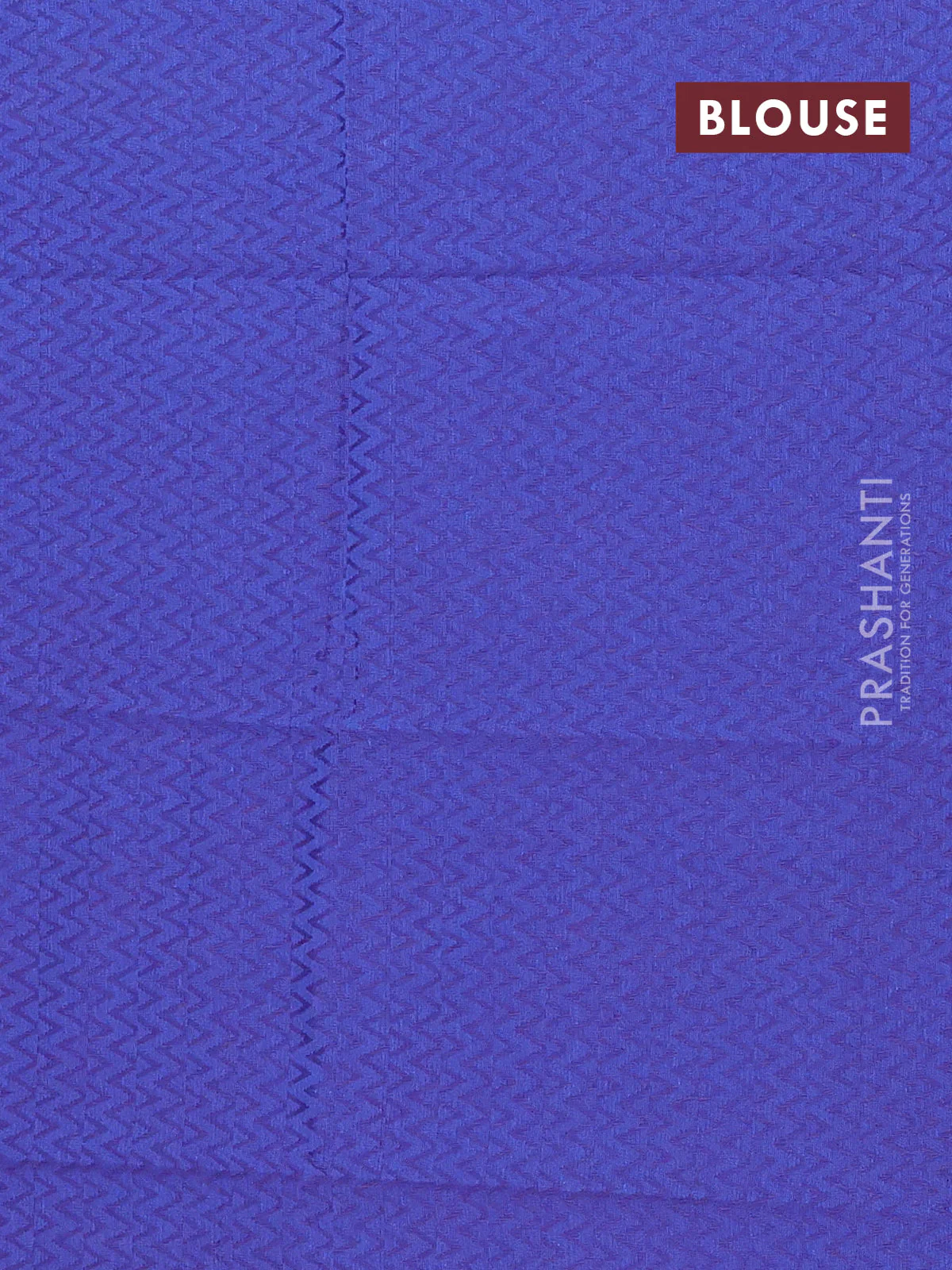 Chettinad cotton saree purple and blue with thread woven buttas and rettapet paisley zari woven butta border - Image 4
