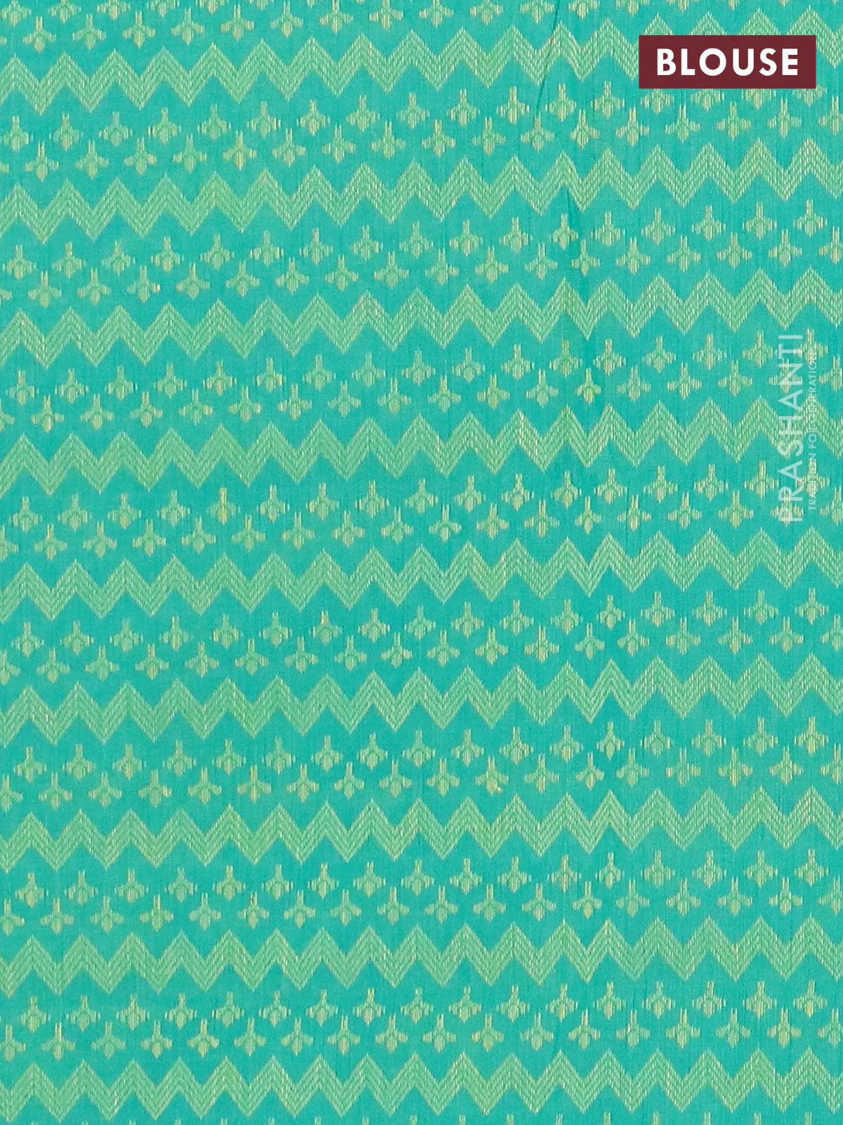 Chettinad cotton saree purple and green with thread woven buttas and temple design simple border - Image 4