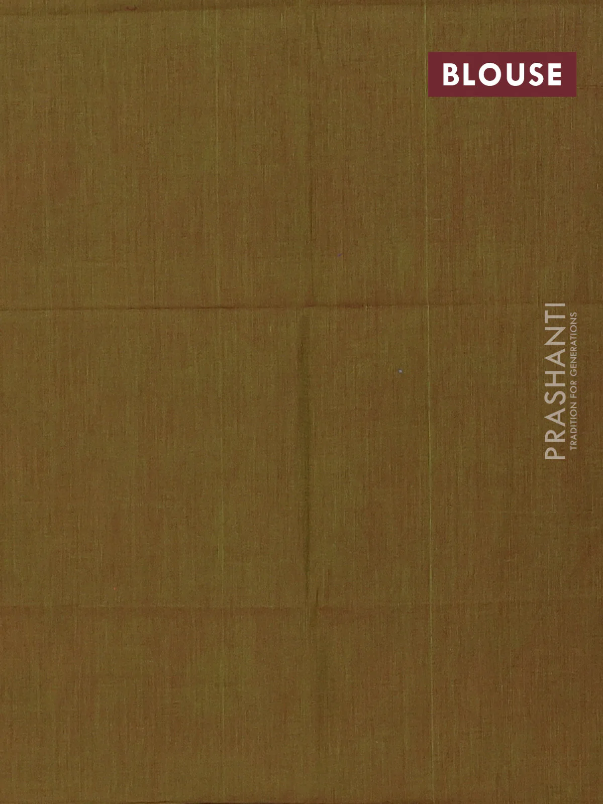 Chettinad cotton saree rust shade and green with allover small checked pattern and zari woven border - Image 4