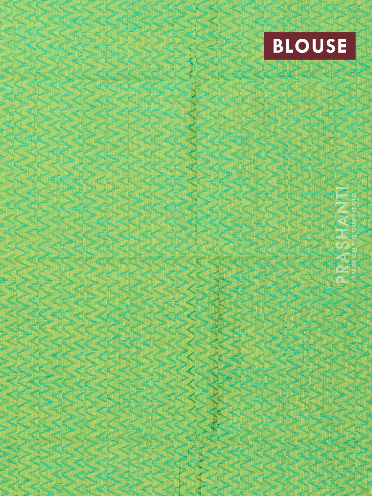 Chettinad cotton saree yellow and green with thread woven buttas and thread woven border - Image 4