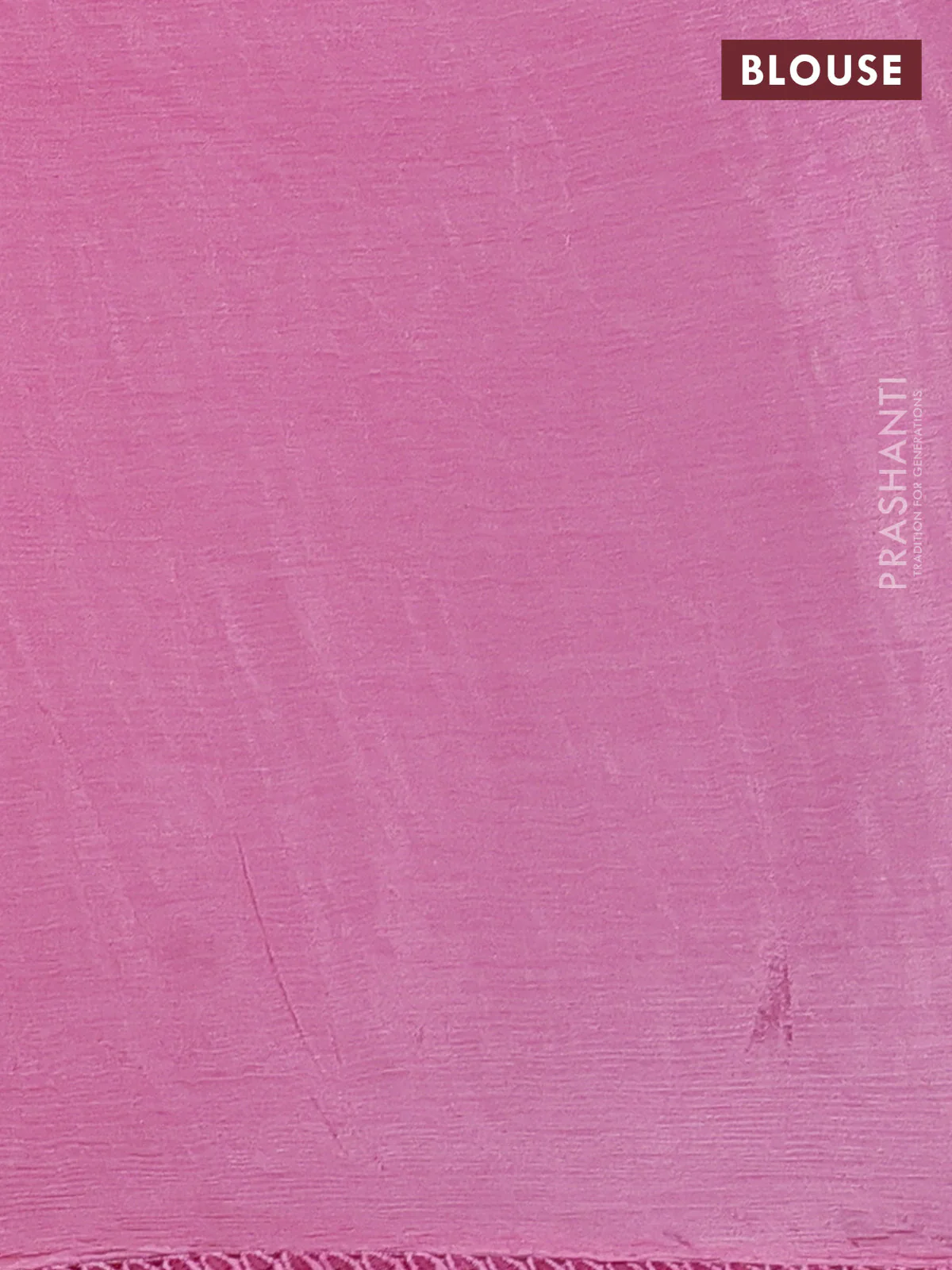 Chiffon silk saree light pink with sequin work & floral embroidery and lace work border - Image 3