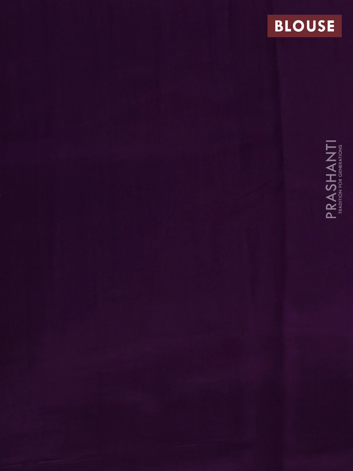 Chiniya silk saree mild purple and purple with floral zari woven buttas and zari woven border - Image 3