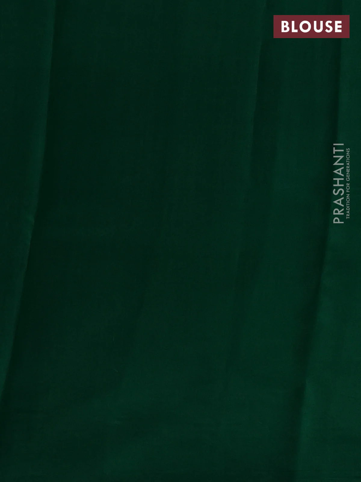 Chiniya silk saree pista green and dark green with floral zari woven buttas and zari woven border - Image 3
