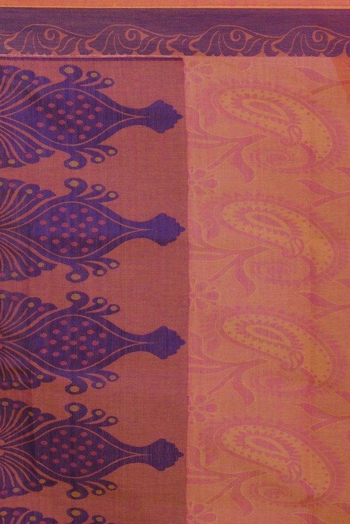 coimbatore Cotton Saree - Pink - Image 6