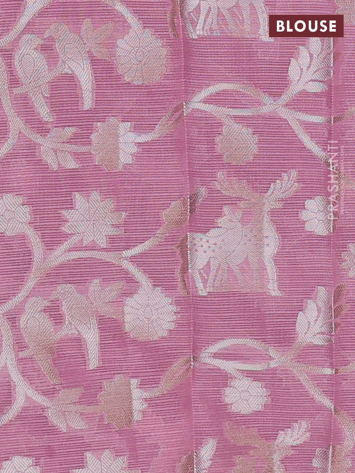 Cotton zari kota unstitched lehenga mango yellow and peach shade with allover zari buttas - Image 2