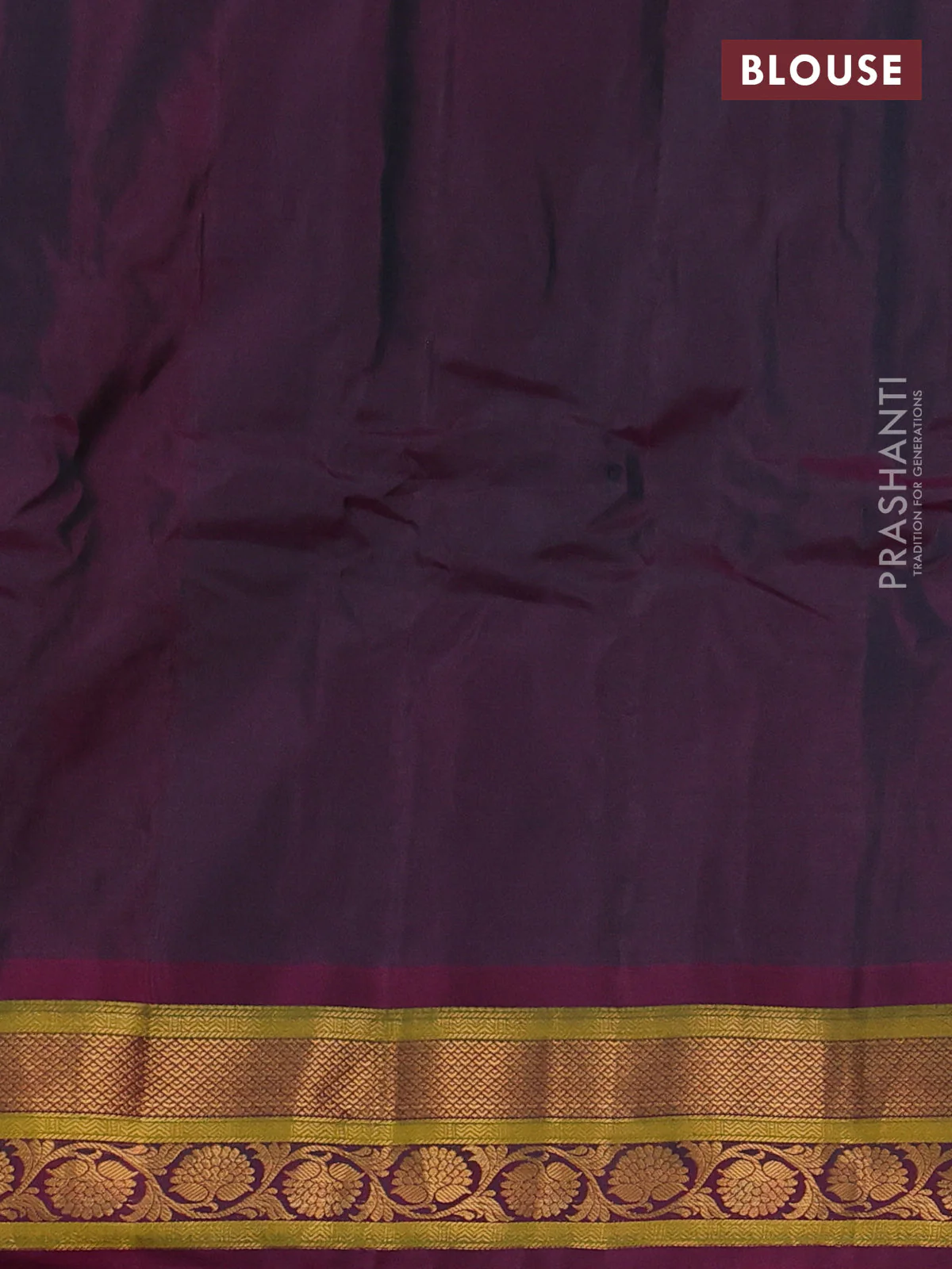 Gadwal silk cotton saree dual shade of teal blue and dual shade of pink with allover zari woven paisley buttas and zari woven border - Image 3