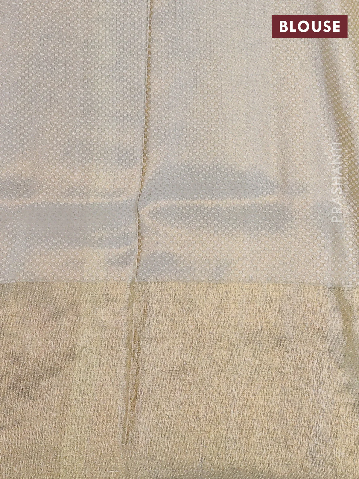 Gold Pure Kanchipuram Tissue Silk Saree With Brocade Zari Weaves & Border Embroidery - Image 8