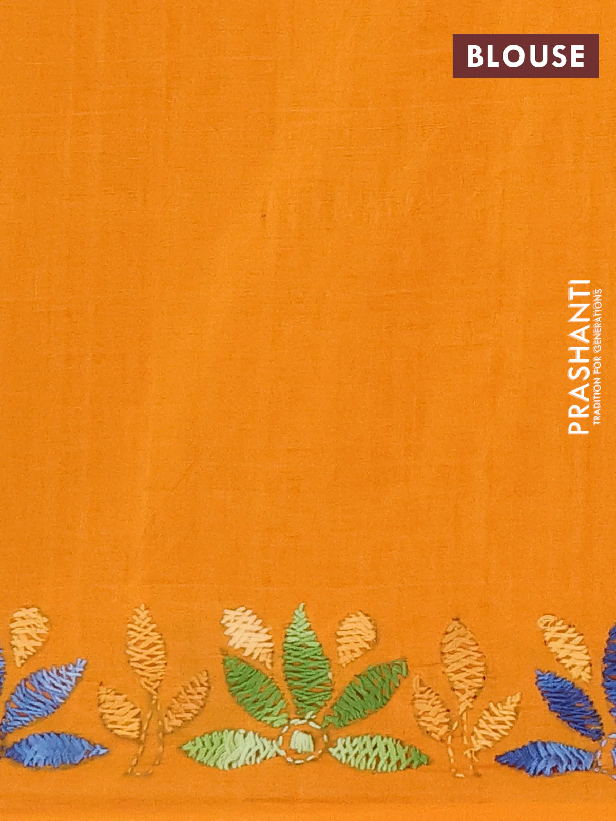 Ikat cotton saree black with allover ikat weaves and ganga jamuna border - Image 4