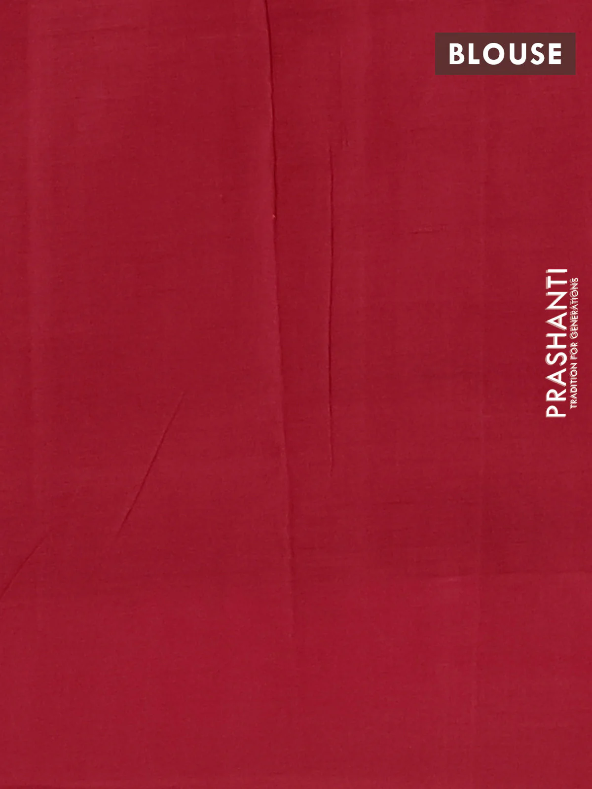 Ikat cotton saree blue and red with allover ikat weaves and simple border - Image 4