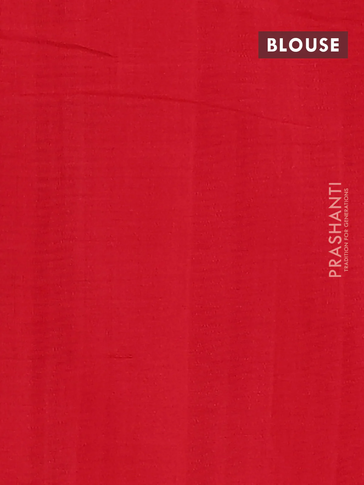 Ikat cotton saree dark blue and red with allover zig zag ikat weaves and simple border - Image 4