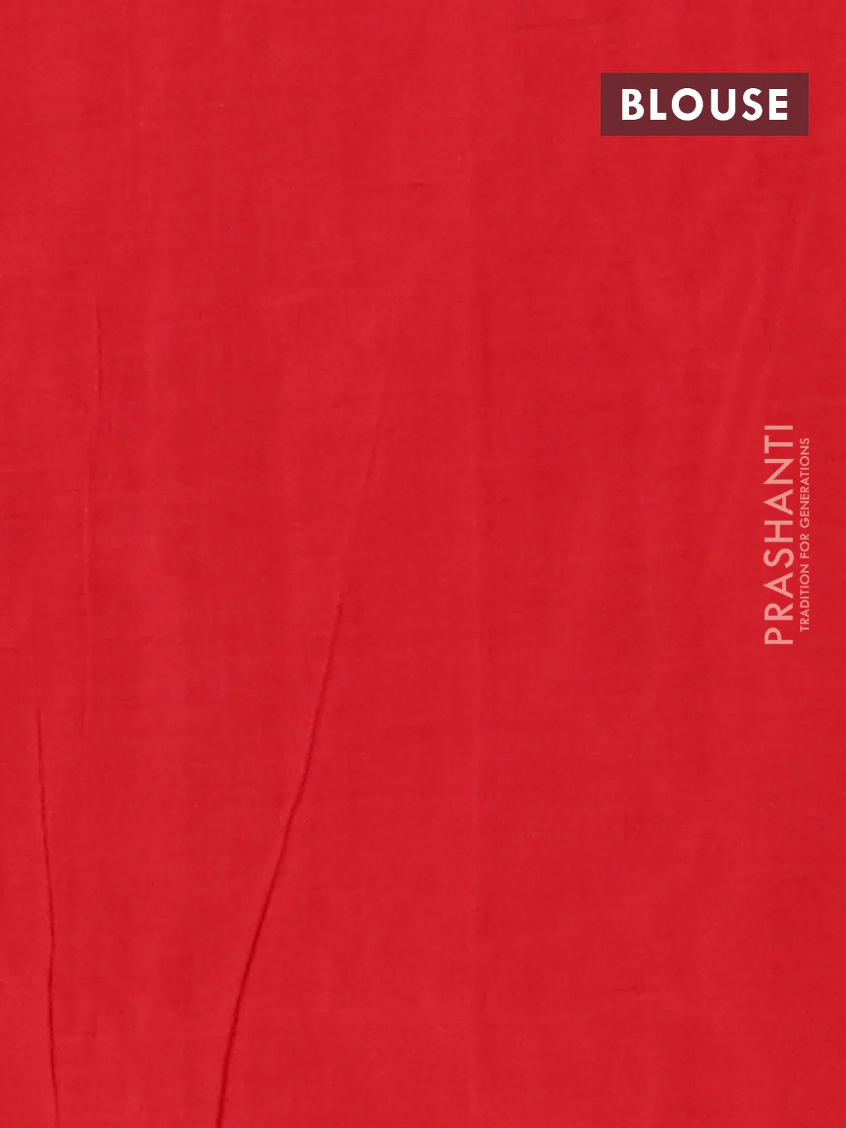 Ikat cotton saree peacock blue and red with allover ikat weaves and simple border - Image 4