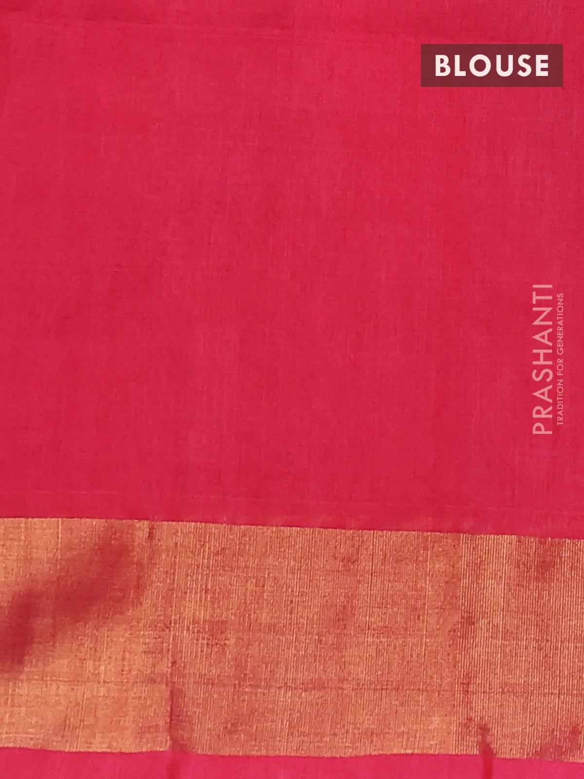 Ikat silk cotton saree blue and peach pink with alover ikat weaves and zari woven border - Image 3
