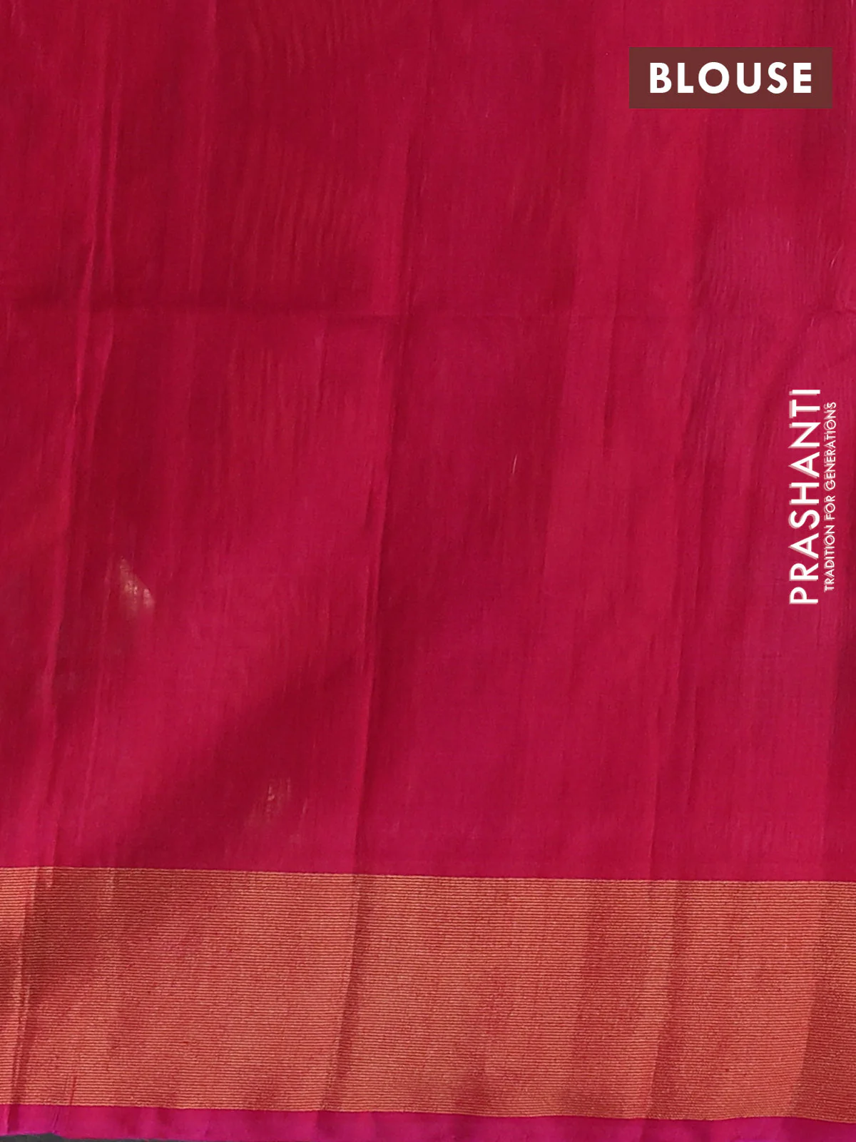 Ikat silk cotton saree bottle green and pink with allover ikat weaves and zari woven border - Image 3
