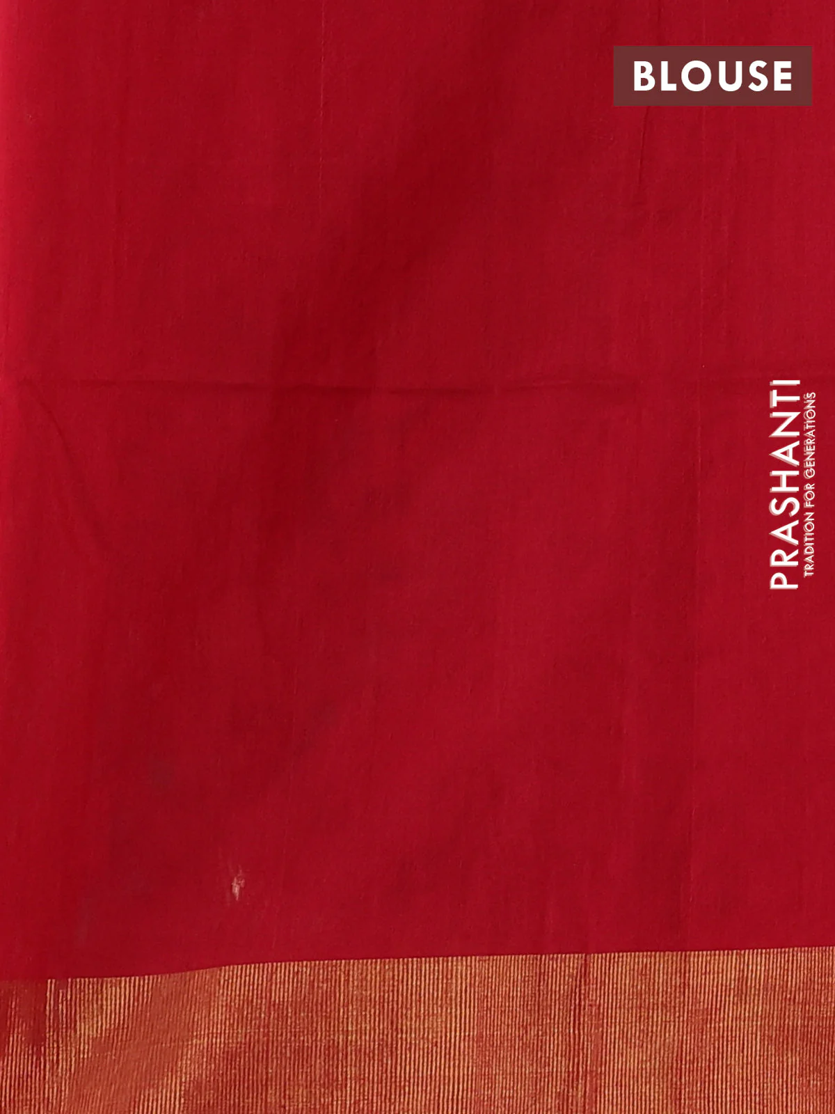 Ikat silk cotton saree bottle green and red with allover ikat weaves and zari woven border - Image 3