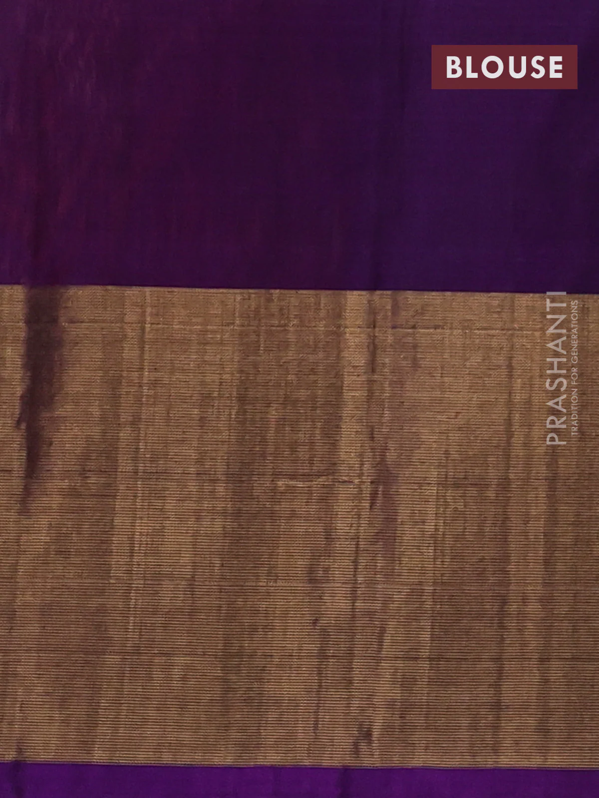 Ikat silk cotton saree pink shade and purple with allover ikat weaves and long zari woven ikat border - Image 3