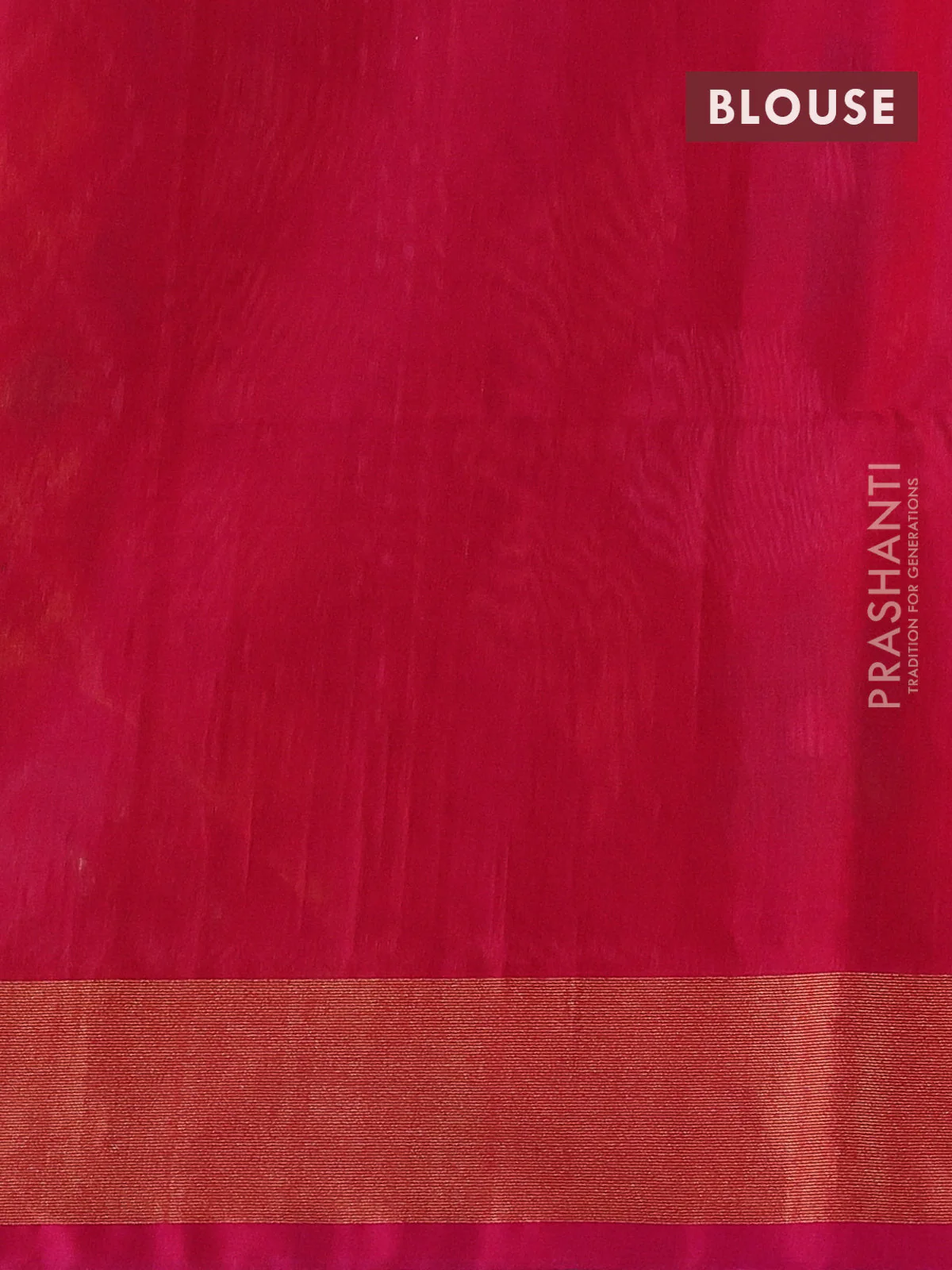 Ikat silk cotton saree yellow and pink with allover ikat weaves and zari woven border - Image 3