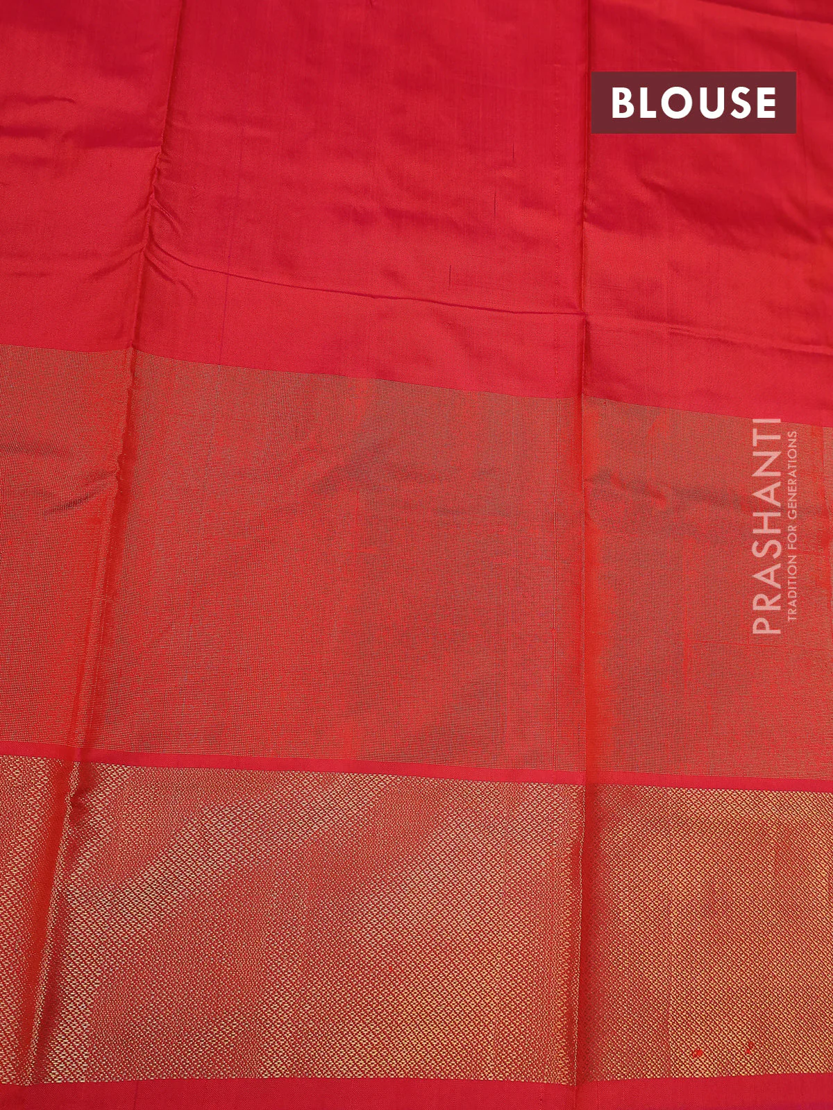 Ikat silk kids lehenga green and dual shade of pinkish orange with allover ikat weaves and long ikat woven zari border - Image 2