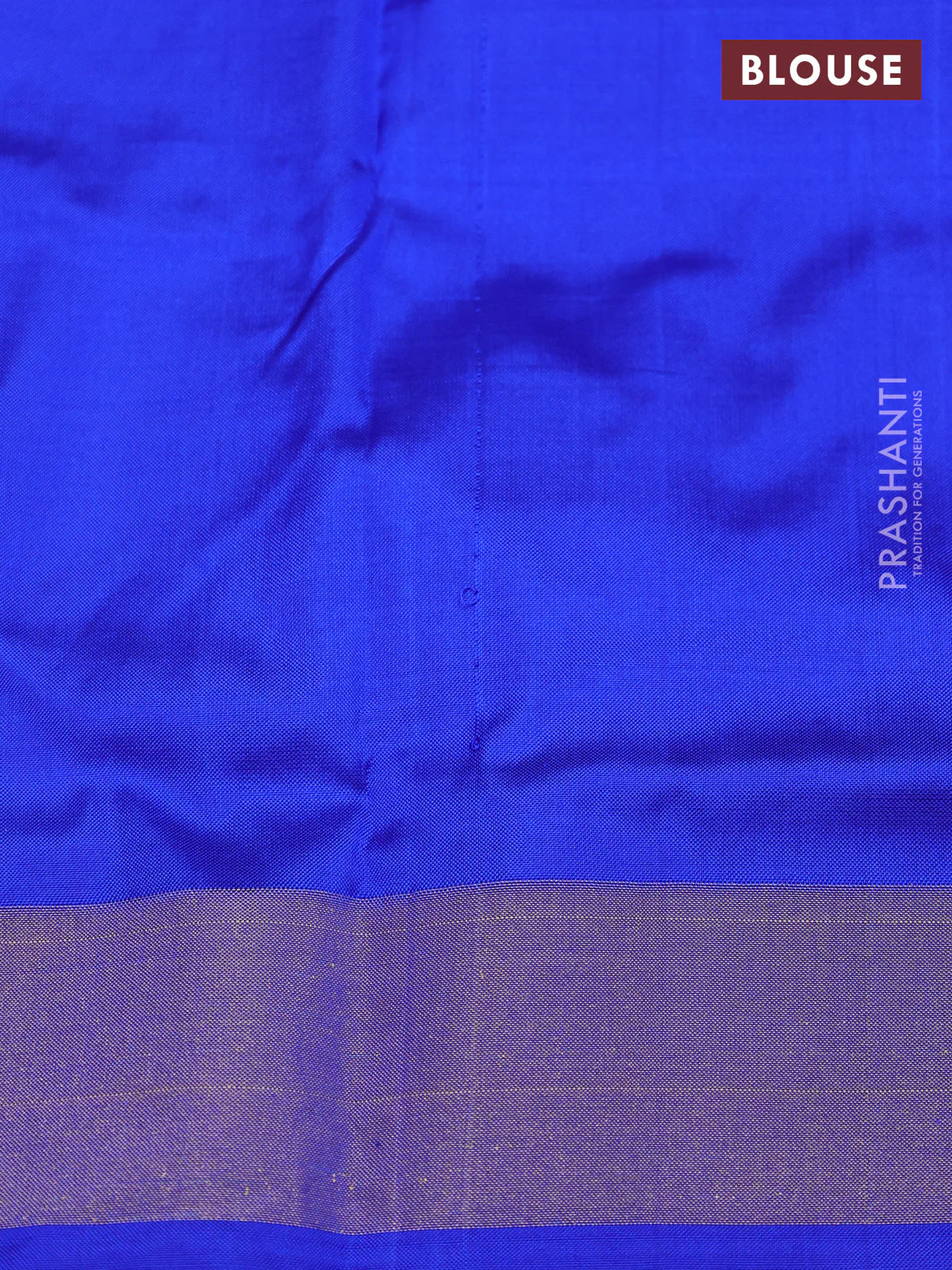 Ikat silk kids lehenga light green and royal blue with allover ikat weaves and long ikat woven zari border - Image 2