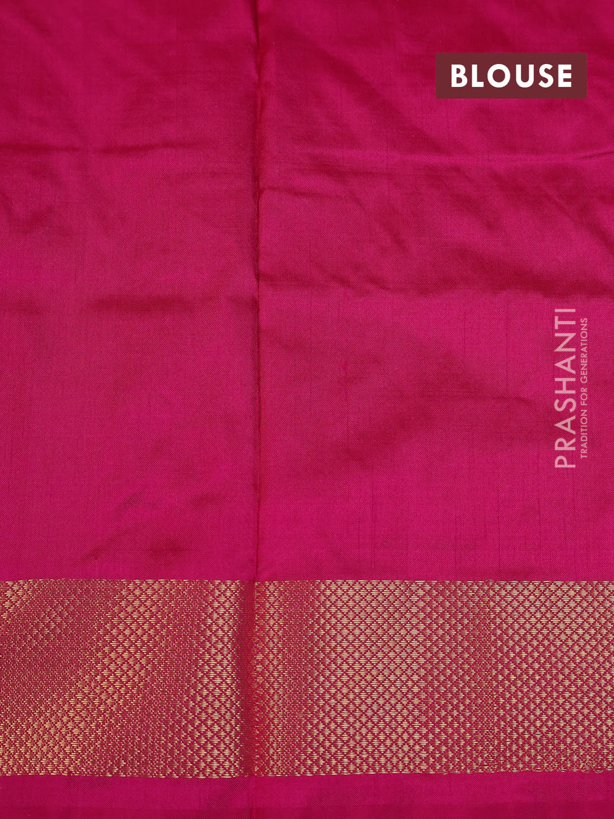 Ikat silk kids lehenga off white and pink with allover ikat butta weaves and long ikat woven zari border - Image 2