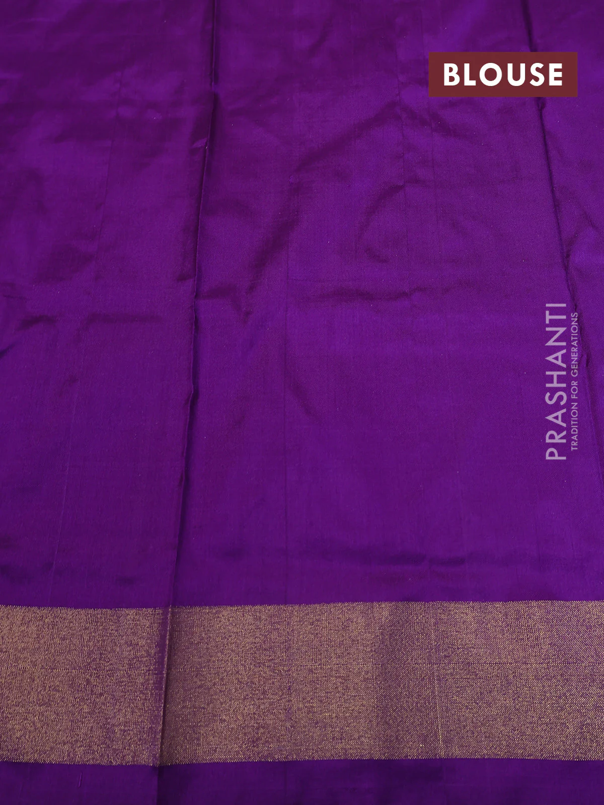 Ikat silk kids lehenga teal blue and violet with allover ikat weaves and long ikat woven zari border - Image 2