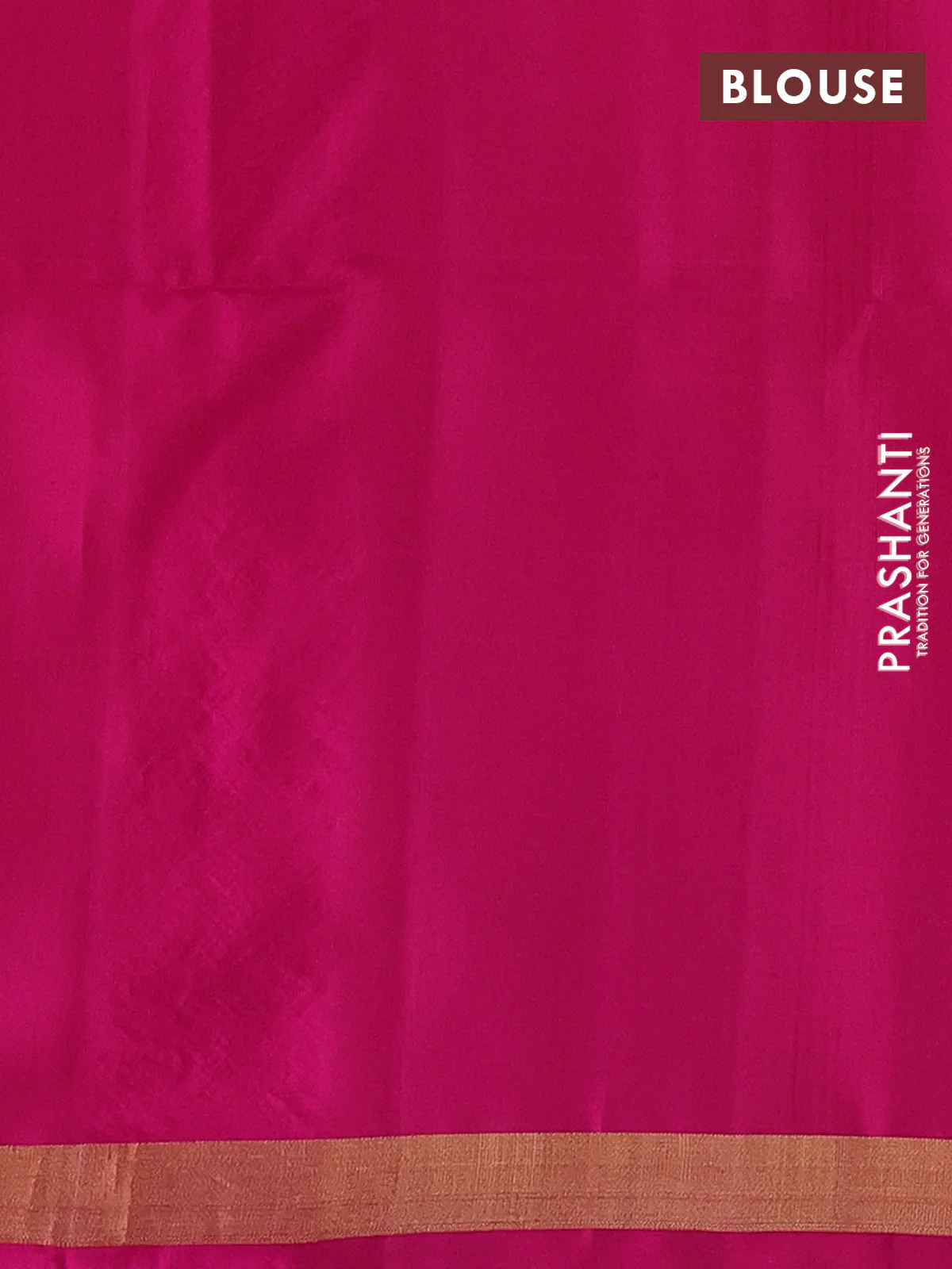 Ikat soft silk saree orange and pink with allover checks & ikat weaves and long ikat woven zari border - Image 4