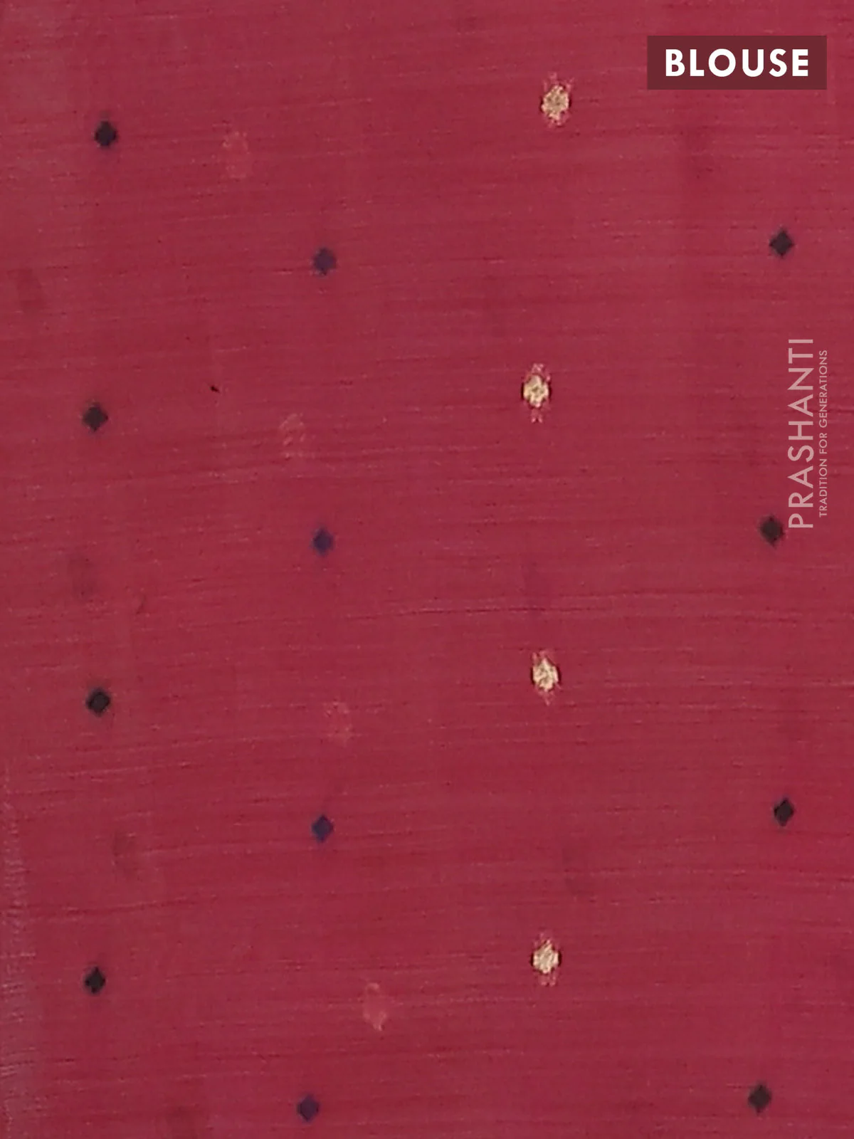 Jamdhani cotton saree teal blue and pink with thread woven buttas and pichwai pallu - Image 4