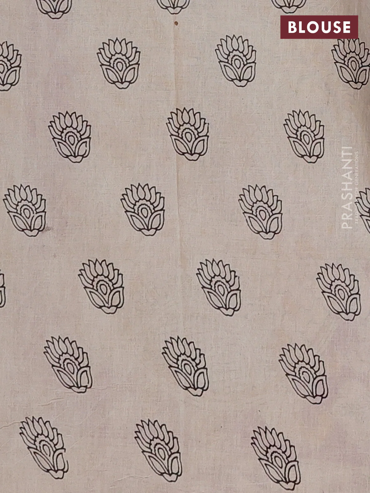 Kalamkari cotton saree yellow and magenta pink with allover prints and printed border - Image 4