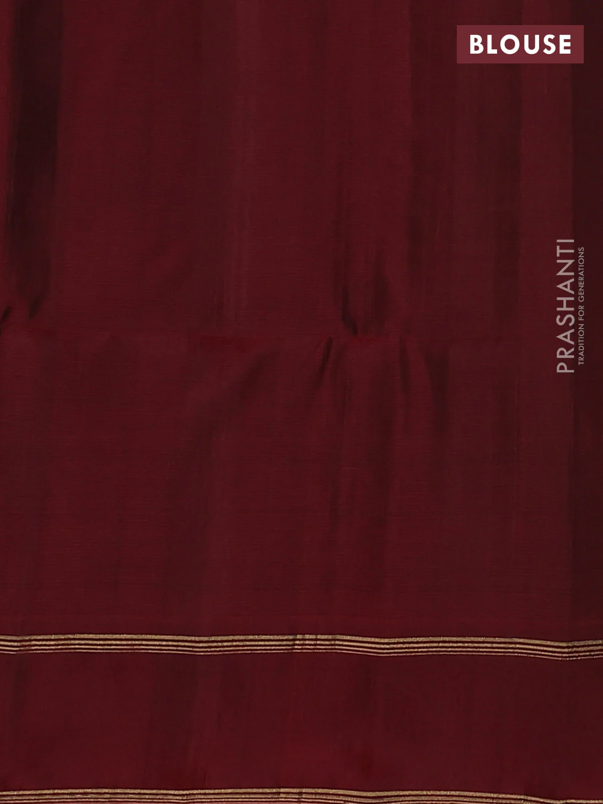 Kanchipuram silk saree bottle green and maroon with zari woven buttas and rettapet zari woven border - Image 3