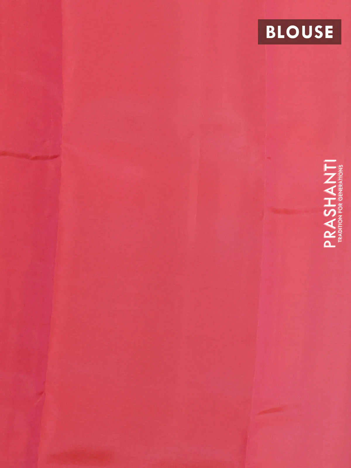 Kanchipuram silk saree dual shade of dark mustard and peach pink with allover copper zari weaves and simple border - Image 3