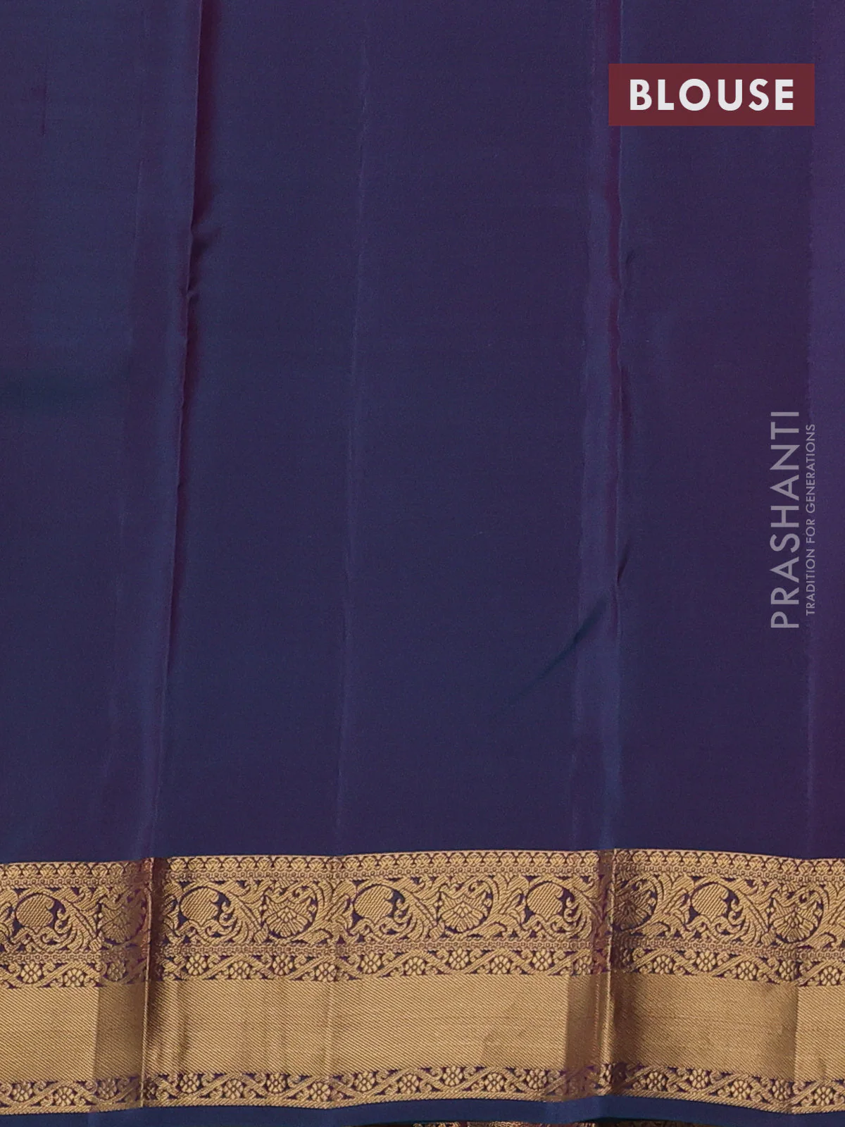 Kanchipuram silk saree dual shade of green and teal green with allover zari woven butas and zari woven korvai border - Image 3