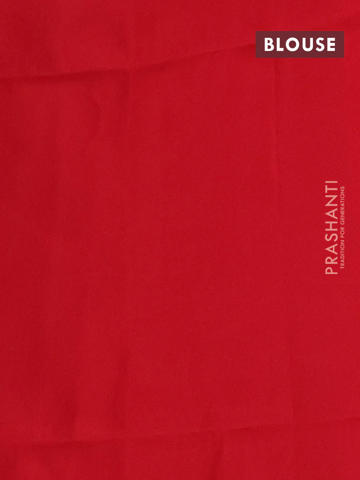 Kanchipuram silk saree grey and red with allover zari weaves in borderless style - Image 3