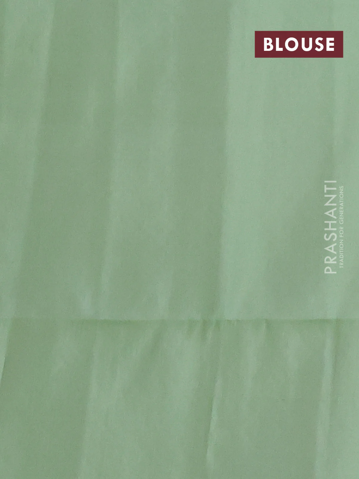 Kanchipuram silk saree lotus pink and pista green with allover zari weaves in borderless style - Image 3