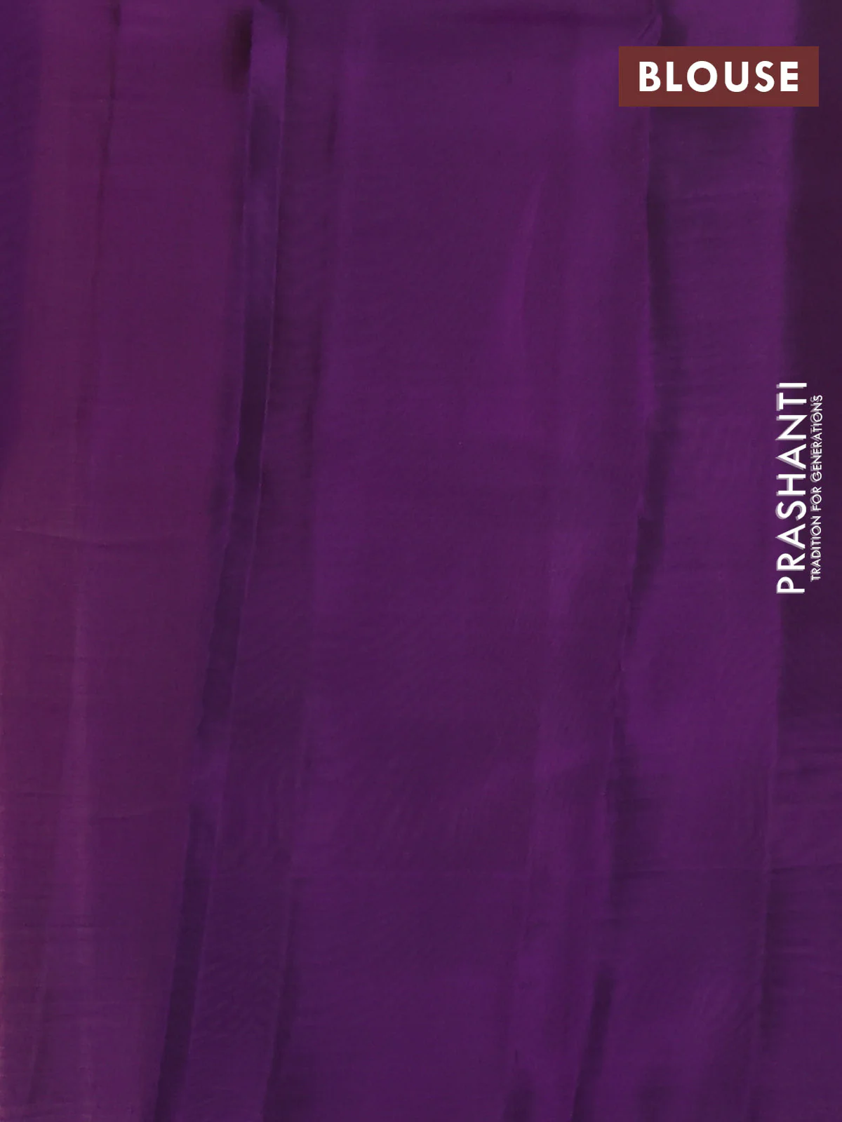 Kanchipuram silk saree sandal and dual shade of purple wuith zari woven buttas and long zari woven border - Image 3