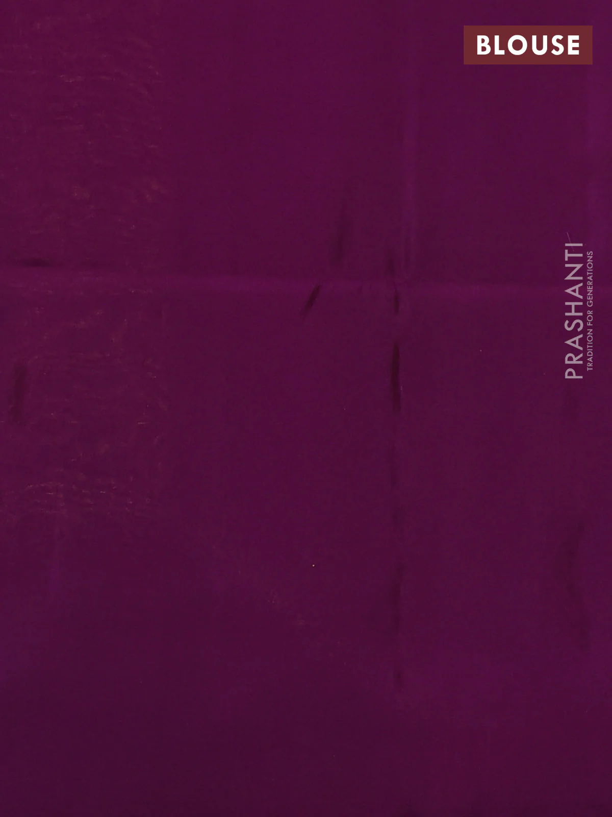 Kanchipuram silk saree yellow and purple with allover zari weaves in borderless style - Image 3