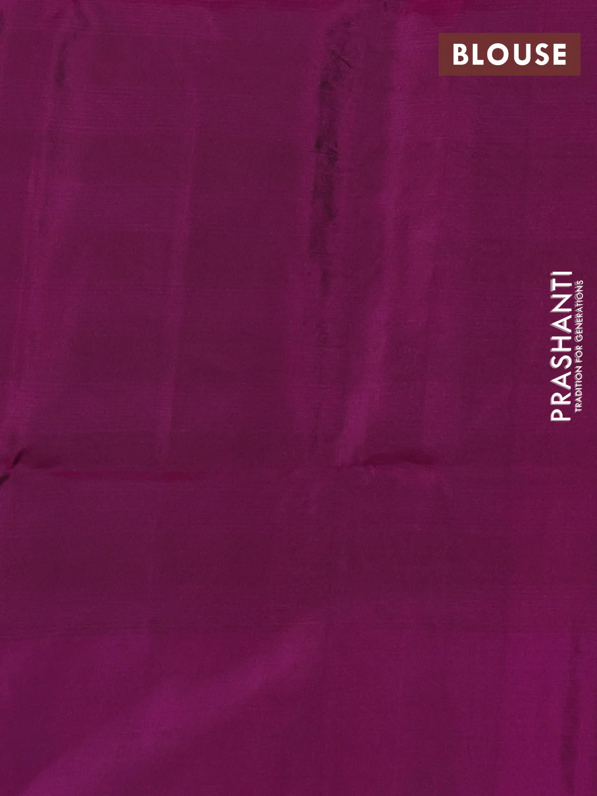 Kanchipuram soft silk saree blue and purple with allover zari weaves and long zari woven border - Image 3