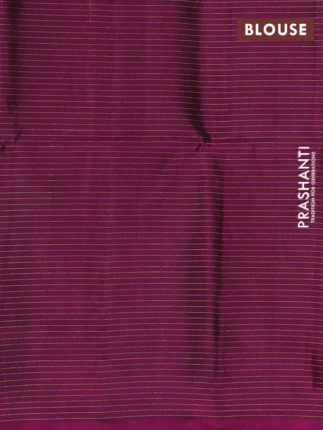 Kanchipuram soft silk saree coffee brown and magenta pink with allover small checks & buttas and piping border - Image 3