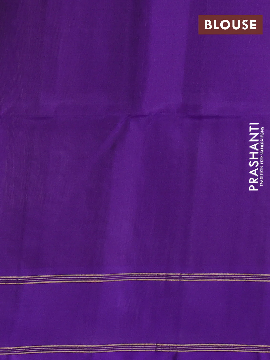 Kanchipuram soft silk saree dual shade of mehendi green and violet with allover zari woven buttas and rettapet zari woven border - Image 3