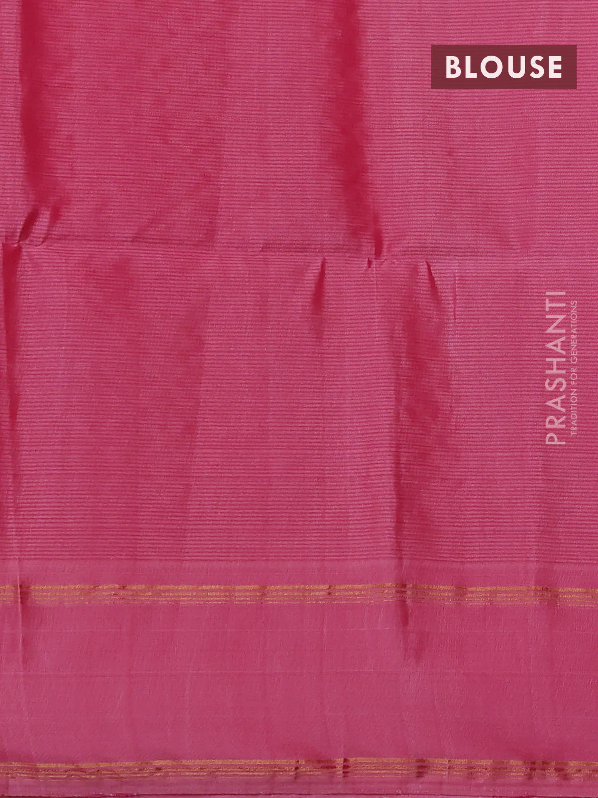 Kanchipuram soft silk saree dual shade of purple and peach pink with zari woven buttas and rettapet zari woven border - Image 3