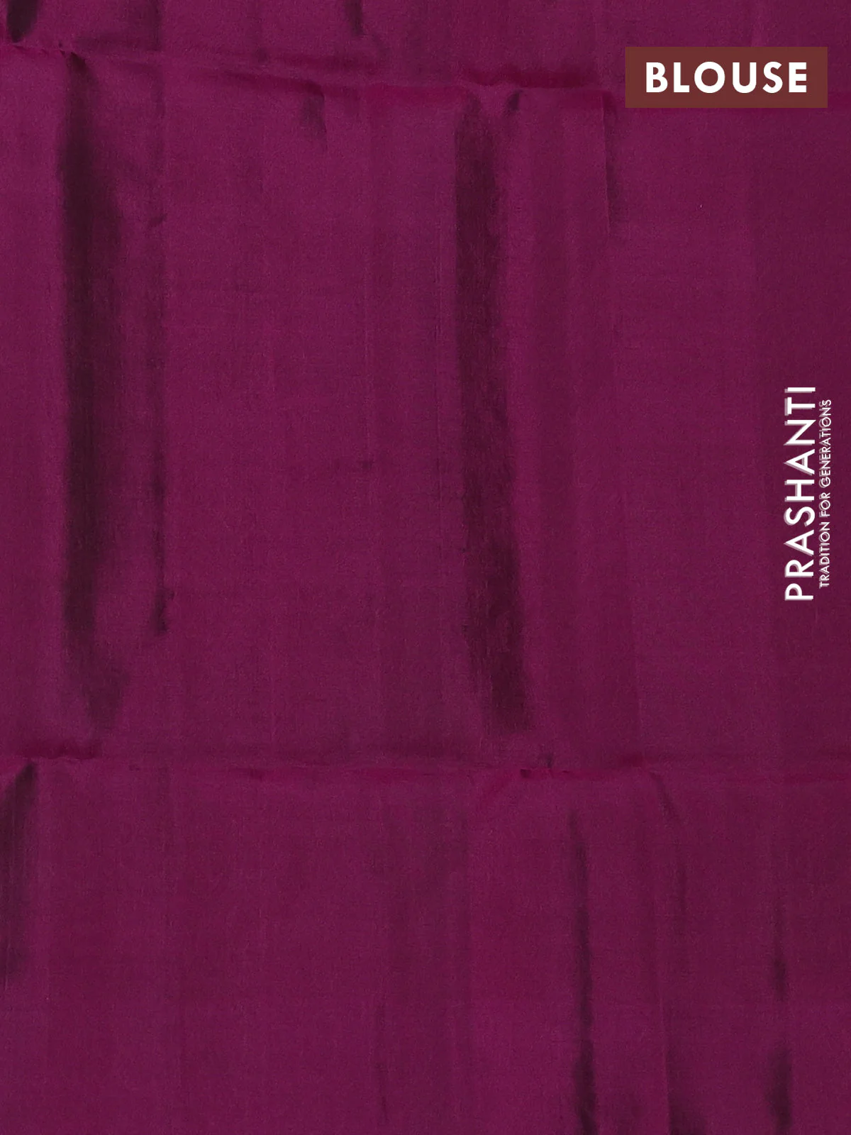 Kanchipuram soft silk saree green and dark magenta pink with allover zari woven buttas and long zari woven leaf border - Image 3