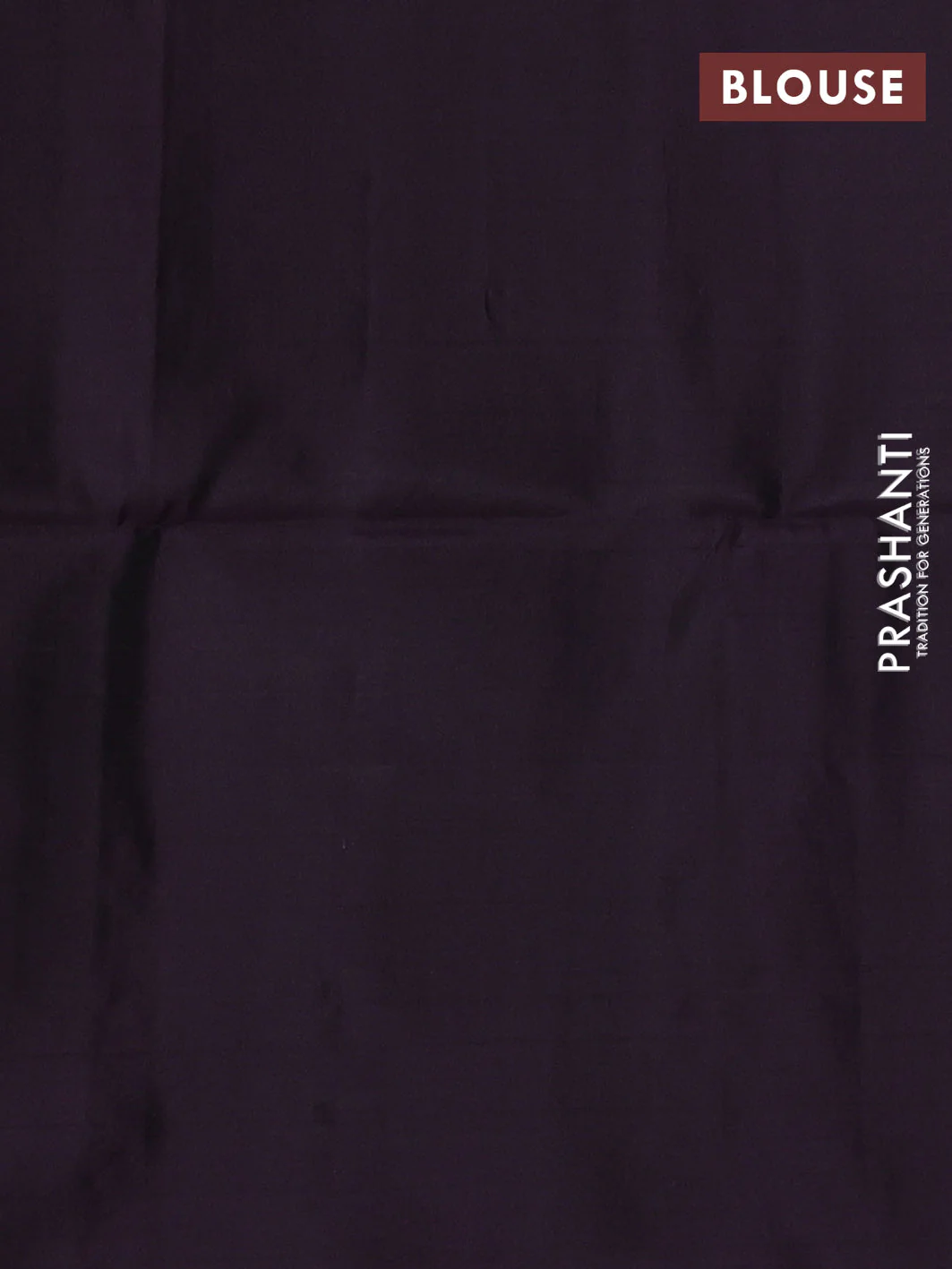 Kanchipuram soft silk saree green and deep purple with allover thread checks & buttas and piping border - Image 3