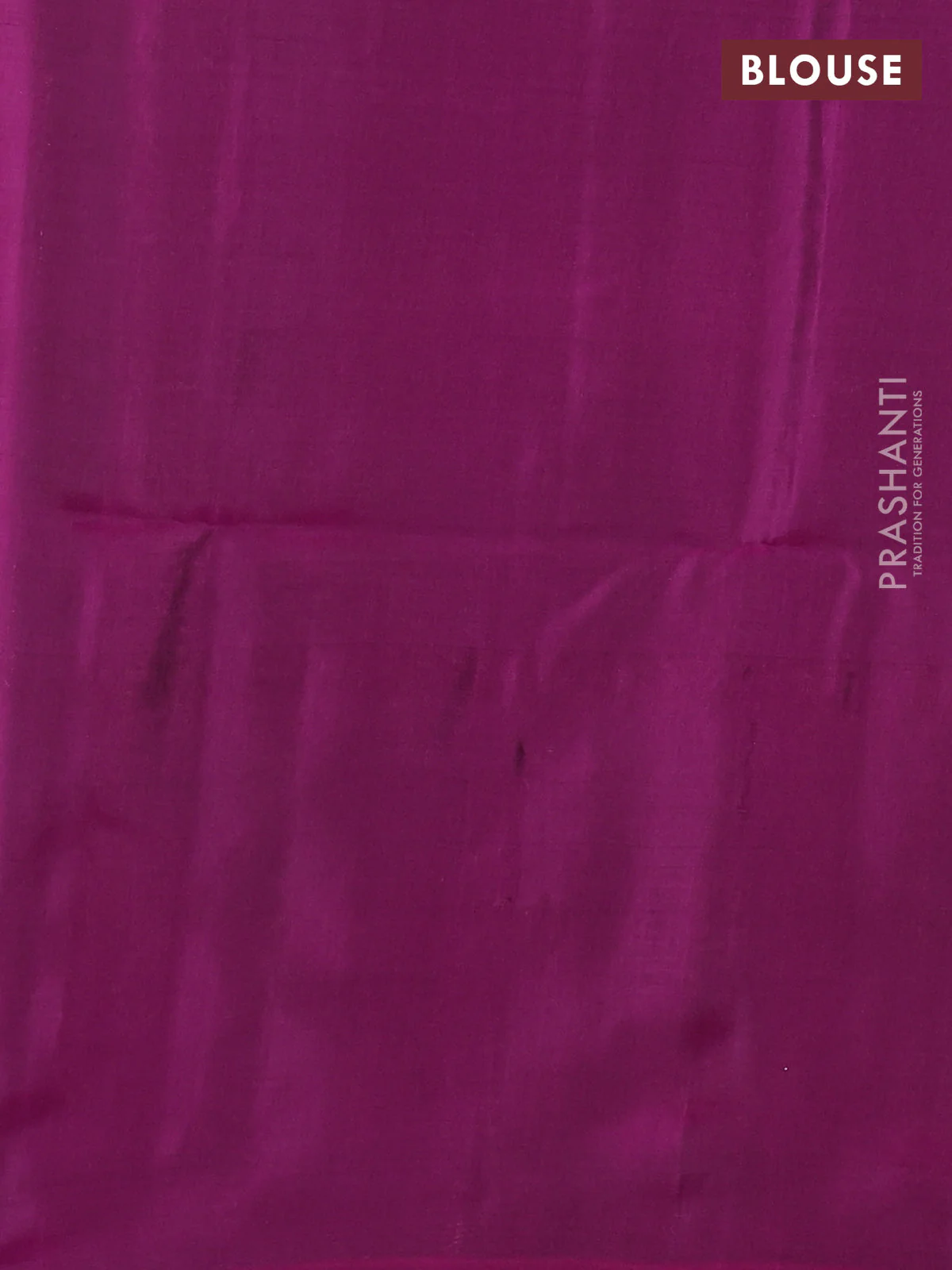 Kanchipuram soft silk saree green and magenta pink with allover zari woven buttas and long zari woven border - Image 3