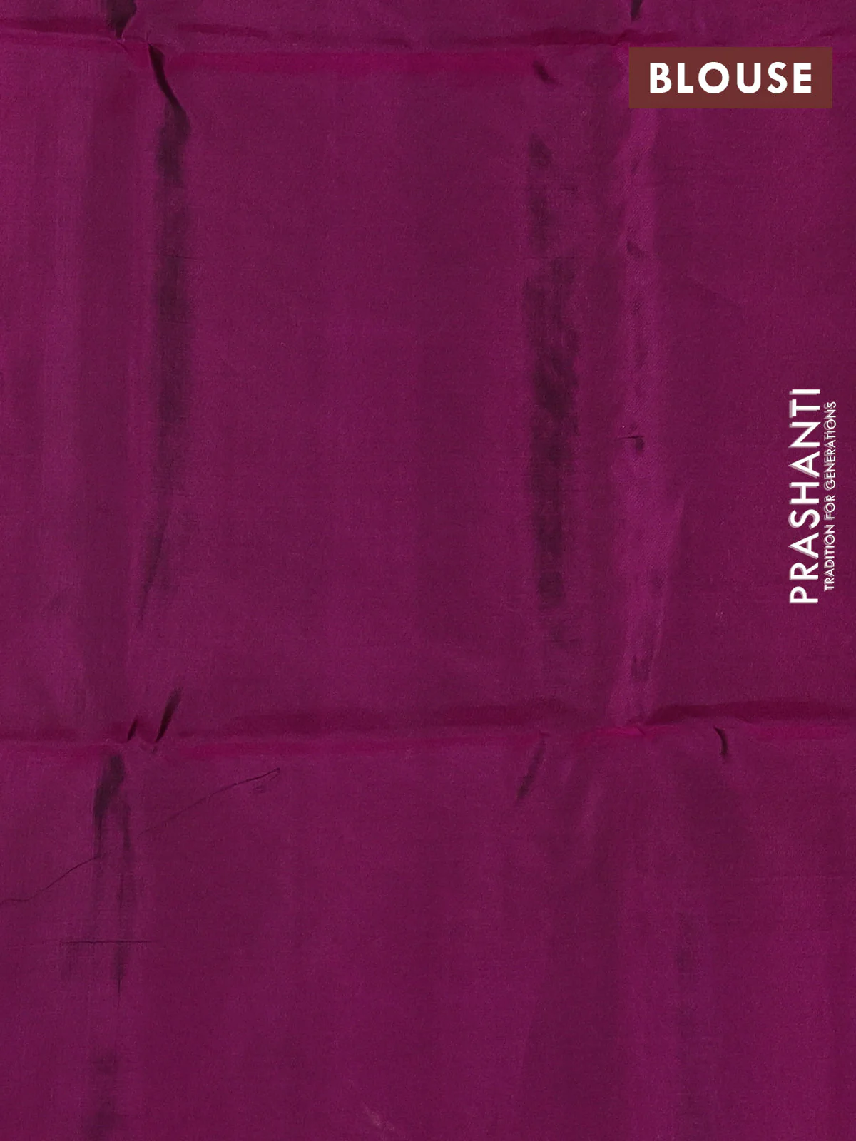 Kanchipuram soft silk saree green and purple with allover zari weaves and long zari woven border - Image 3
